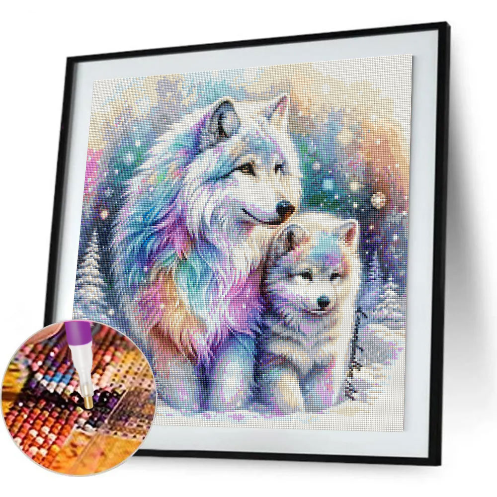 طقم كامل للرسم بالماس على شكل  - مراجعة Photo Mosaic Print وسعره